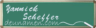 Yannick Scheffer Visitenkarte